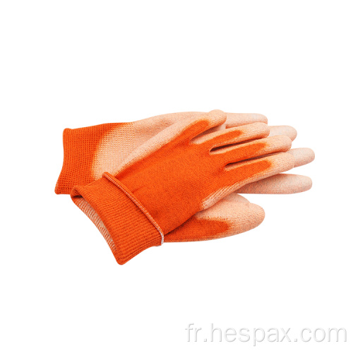 Gants de travail en revêtement en fibre de carbone personnalisé HESPAX Gants